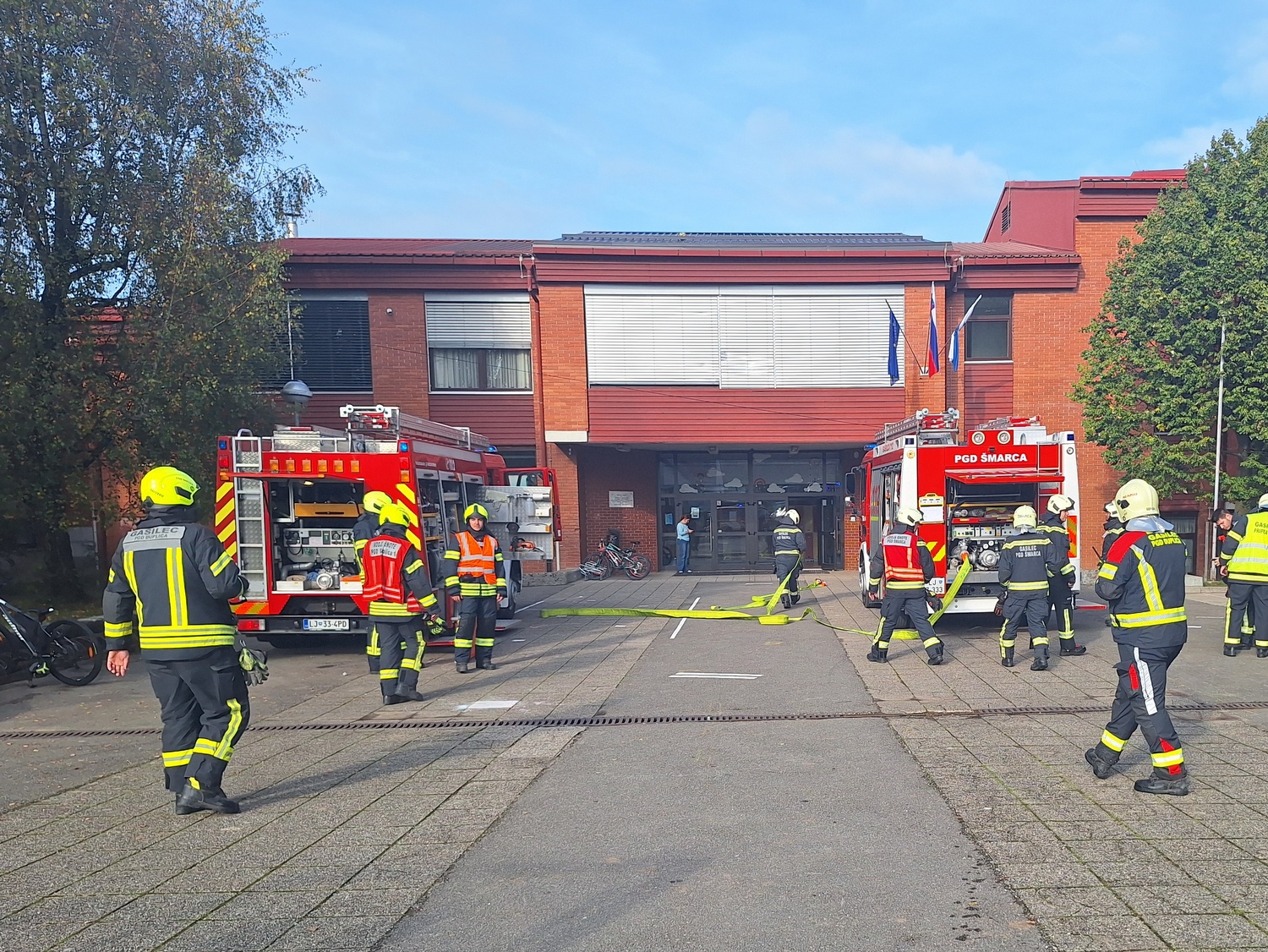Akcija Nič Nas Ne Sme Presenetiti na Osnovni šoli Marije Vere (1)